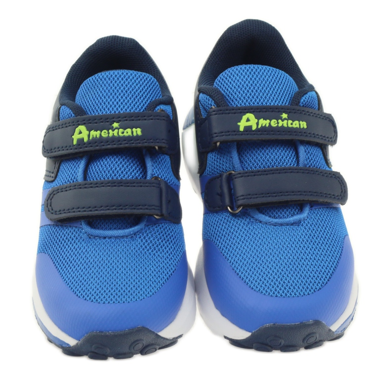 American Club Zapatillas deportivas americanas ADI para niños 16687 azul verde azul marino 3 American Club Zapatillas deportivas americanas ADI para niños 16687 azul verde azul marino 3