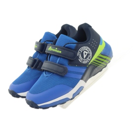 American Club Zapatillas deportivas americanas ADI para niños 16687 azul verde azul marino 4 American Club Zapatillas deportivas americanas ADI para niños 16687 azul verde azul marino 4
