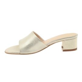 Babuchas doradas Sagan 2554 dorado 2