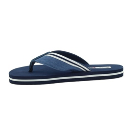 American Club Chanclas de espuma de mujer americana azul marino 2