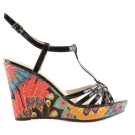 Sandalias negras negras BL201 negro 1 Sandalias negras negras BL201 negro 1