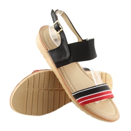 Sandalias mujer negras J1024-A4 negro 1 Sandalias mujer negras J1024-A4 negro 1