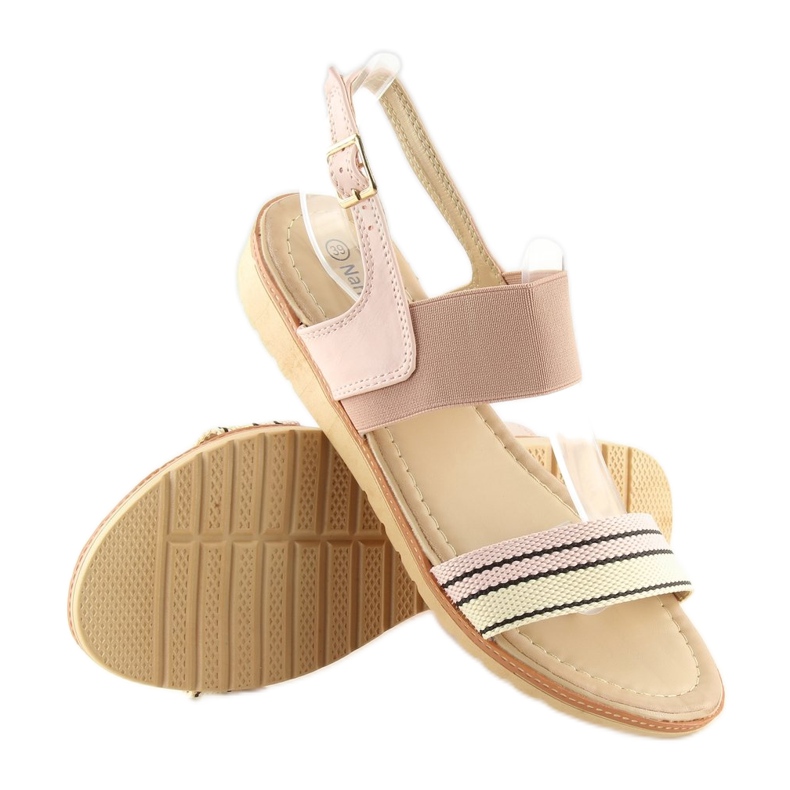 Sandalias rosa mujer J1024-A4 rosa rosado 1 Sandalias rosa mujer J1024-A4 rosa rosado 1