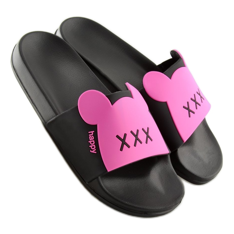 Zapatillas casa silicona XoXo rosa J10761B 2
