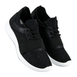 Zapatos sin cordones negros 1