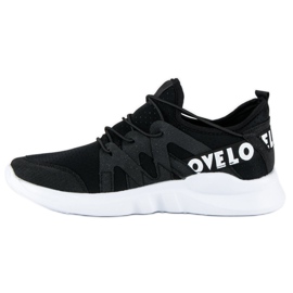 Calzado deportivo de moda blanco negro 3