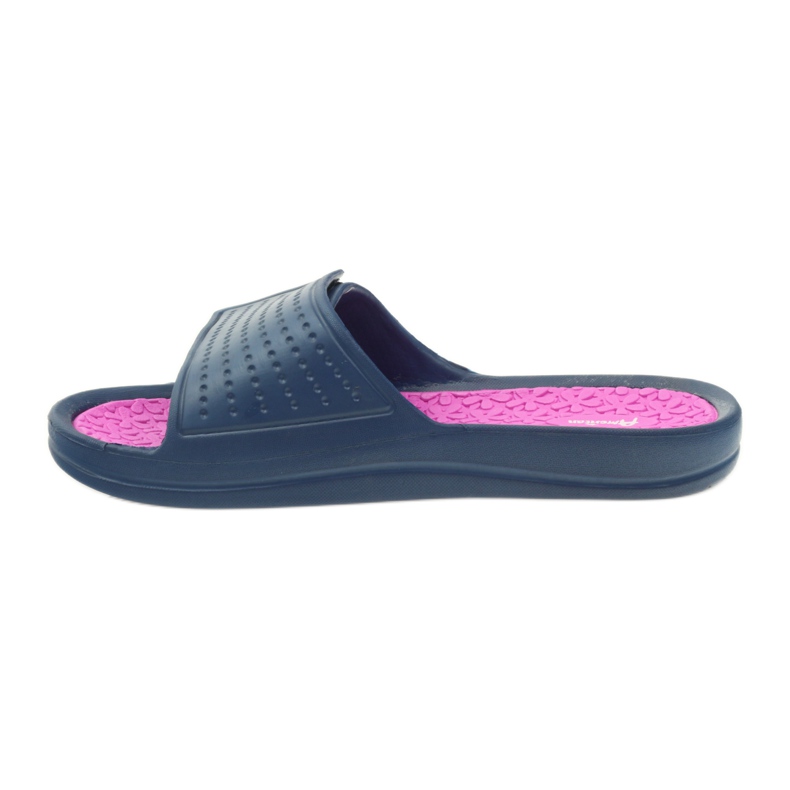 American Club Zapatillas de agua azul marino americanas rosa 3
