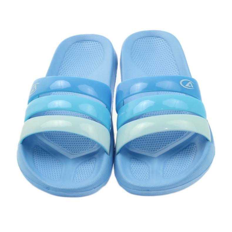 American Club zapatillas de piscina de mujer americanas azul 3