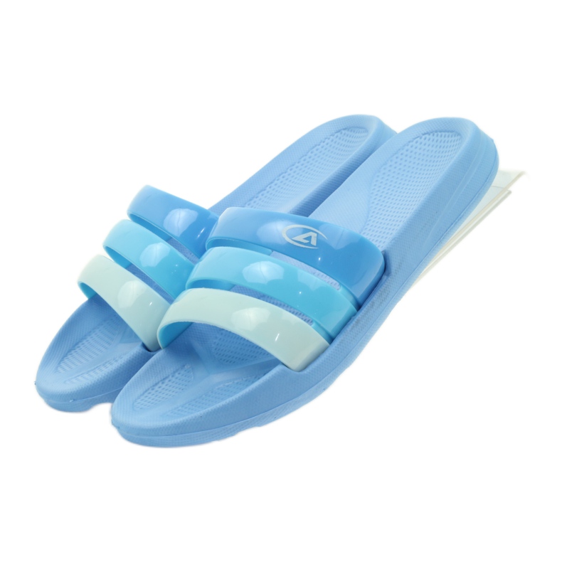 American Club zapatillas de piscina de mujer americanas azul 4