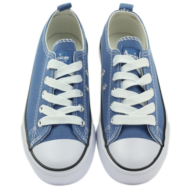 American Club Zapatillas americanas zapatos infantiles zapatillas azules 3