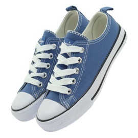 American Club Zapatillas americanas zapatos infantiles zapatillas azules 4