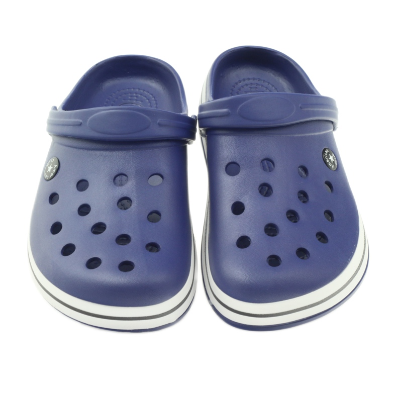 American Club Crocs zuecos zapatillas azul marino sandalias 3 American Club Crocs zuecos zapatillas azul marino sandalias 3
