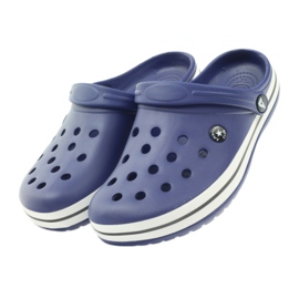 American Club Crocs zuecos zapatillas azul marino sandalias 4