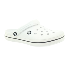 American Club Sandalias blancas zuecos de Kroks blanco 1