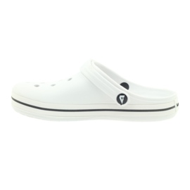 American Club Sandalias blancas zuecos de Kroks blanco 2
