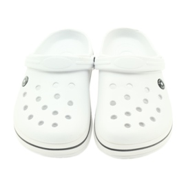 American Club Sandalias blancas zuecos de Kroks blanco 3