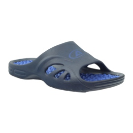 American Club Chanclas de piscina de espuma para hombre americano azul marino 1 American Club Chanclas de piscina de espuma para hombre americano azul marino 1