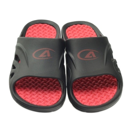 American Club zapatillas americanas de espuma negro rojo 3