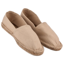Alpargatas beige 2