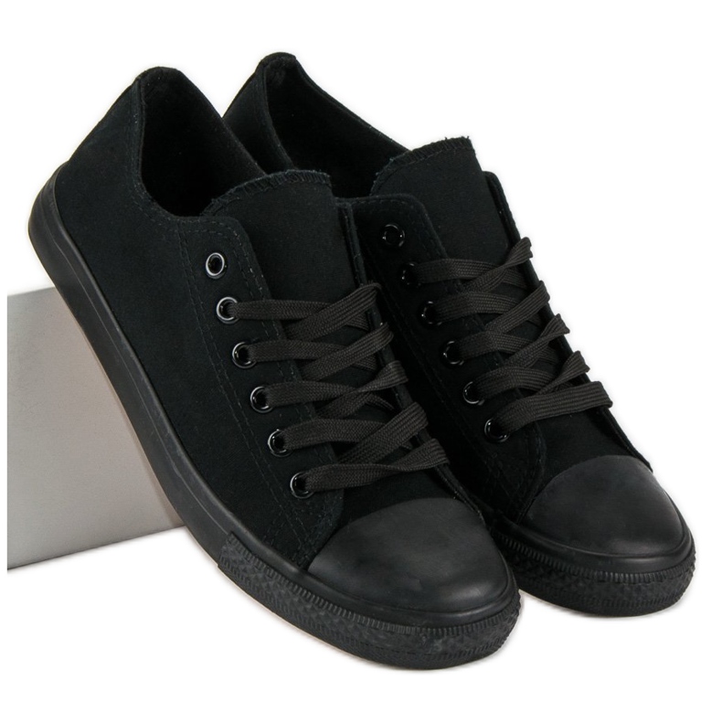 Seastar zapatillas negras negro 1 Seastar zapatillas negras negro 1