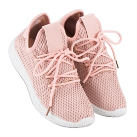 Calzado deportivo polvo rosado 1