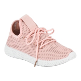 Calzado deportivo polvo rosado 2