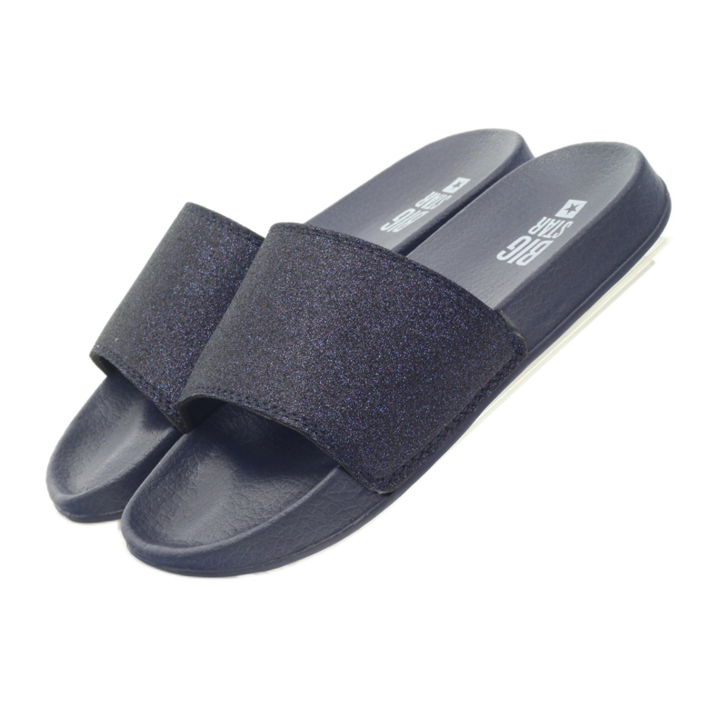 Zapatillas perfiladas Big Star glitter azul marino 4 Zapatillas perfiladas Big Star glitter azul marino 4