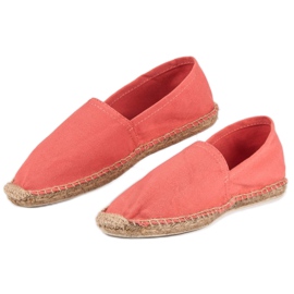 Alpargatas naranjas multicolor 2