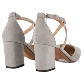 Seastar Sandalias elegantes de ante gris 4