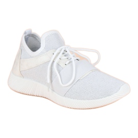 Zapatos sin cordones blancos 2
