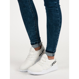 Calzado deportivo de moda blanco negro 1