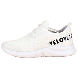 Calzado deportivo de moda blanco negro 4