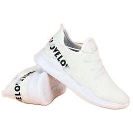 Calzado deportivo de moda blanco negro 5