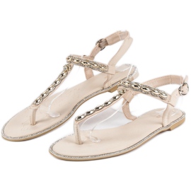 Vices Elegantes chanclas vicios marrón 4