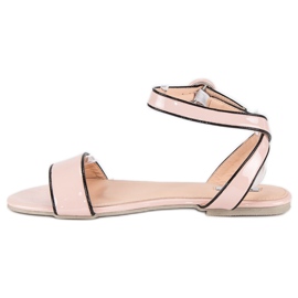 Sandalias Lacadas VICES rosa 1