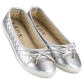 Bailarinas acolchadas gris 2