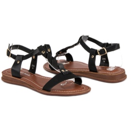 Super Mode Sandalias negras clásicas negro 3