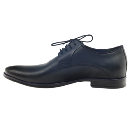 Nikopol Zapatos formales de hombres de Nikople 1644 azul marino 2