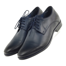 Nikopol Zapatos formales de hombres de Nikople 1644 azul marino 4