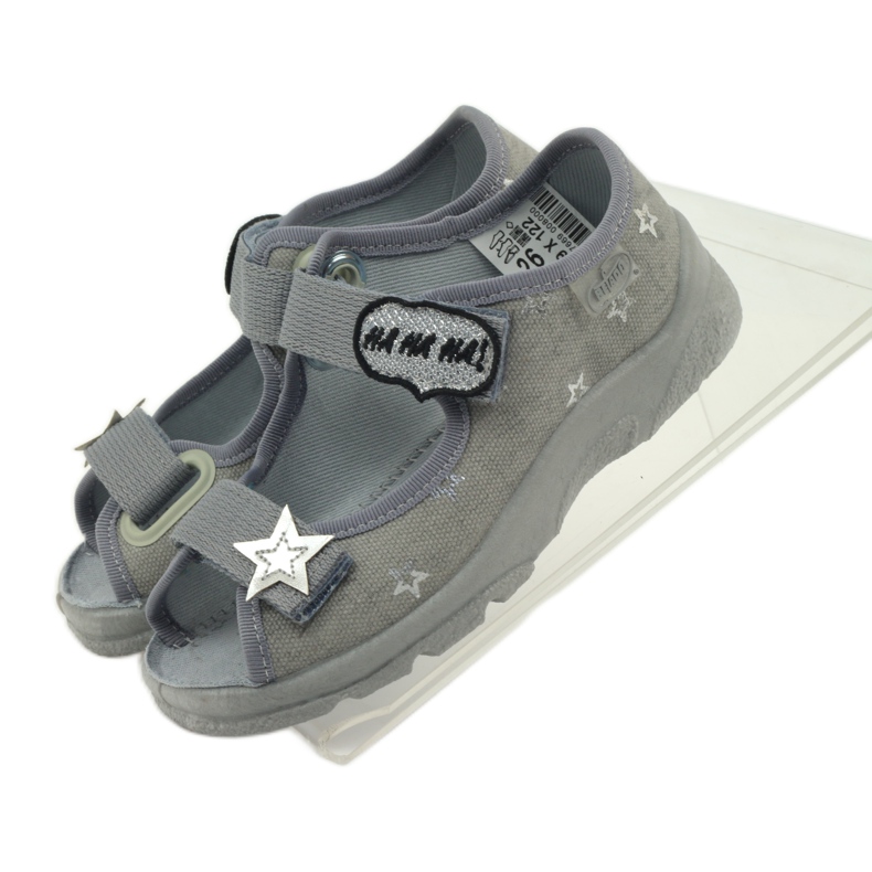 Sandalias niña Befado 969y122 gris 5 Sandalias niña Befado 969y122 gris 5