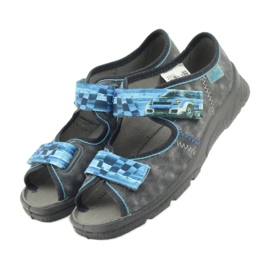 Sandalias Befado 969y117 gris azul 4 Sandalias Befado 969y117 gris azul 4