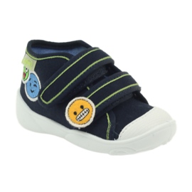 Befado 212p054 azul marino sneakers zapatillas verde 1