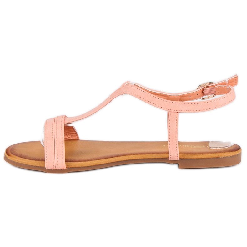 Bella Star Sandalias mujer cómodas rosado 1