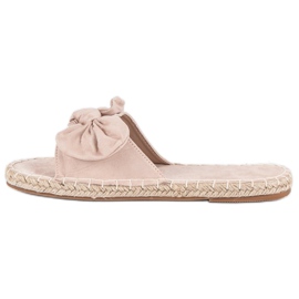 Chanclas alpargatas ante marrón 3