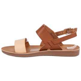 Sandalias informales marrón 3