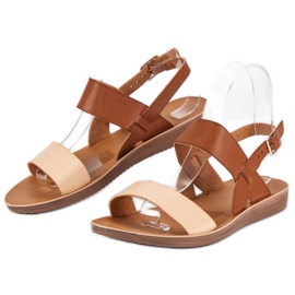 Sandalias informales marrón 4