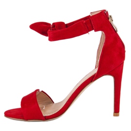 Bestelle Sandalias cremallera ante rojo 1 Bestelle Sandalias cremallera ante rojo 1
