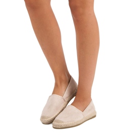 Bestelle Alpargatas caladas beige 6