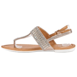 Chanclas doradas dorado 3