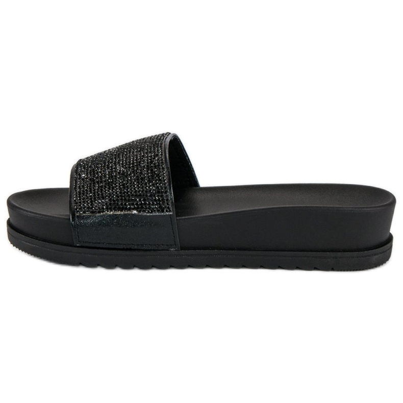 Zapatillas negras con estilo negro 1 Zapatillas negras con estilo negro 1